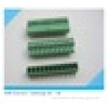 Green right angle 3.5mm 3.81mm 4 pin 12 pin pcb mount screw pluggable type terminal block